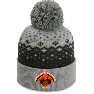 Turkey Nurse The Baniff Cuffed Pom Beanie