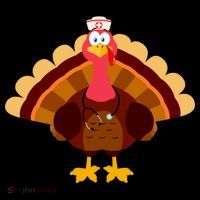 Turkey Nurse Apron