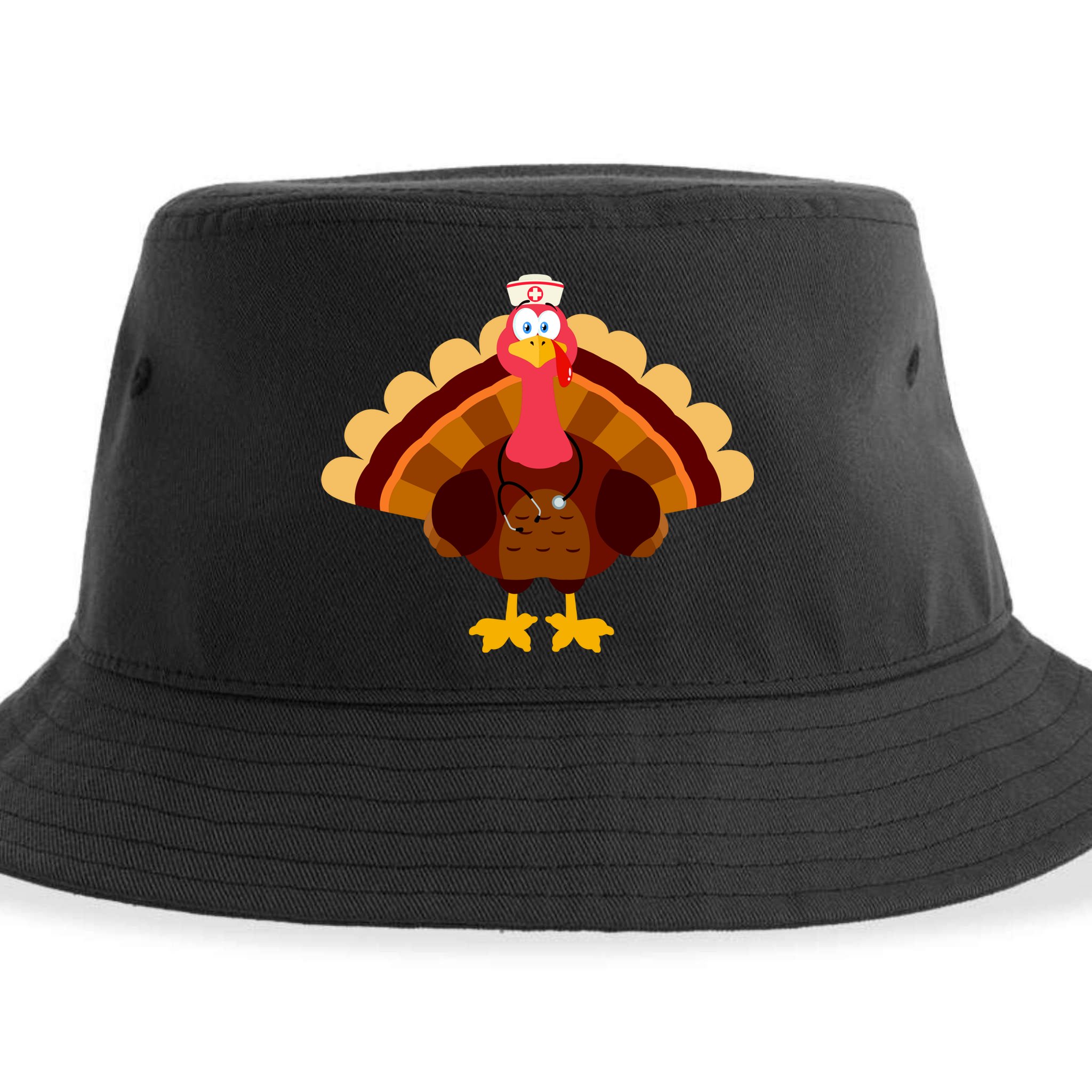 Turkey Nurse Sustainable Bucket Hat