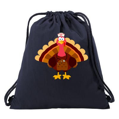 Turkey Nurse Drawstring Bag