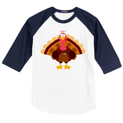 Turkey Nurse Baseball Sleeve Shirt