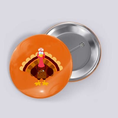 Turkey Nurse Button