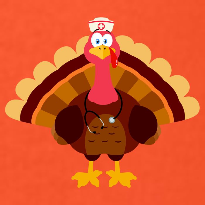 Turkey Nurse Button