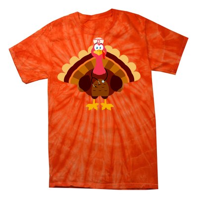 Turkey Nurse Tie-Dye T-Shirt