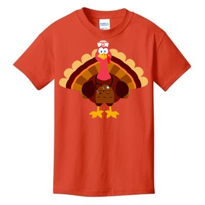 Turkey Nurse Kids T-Shirt