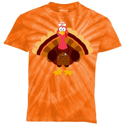 Turkey Nurse Kids Tie-Dye T-Shirt