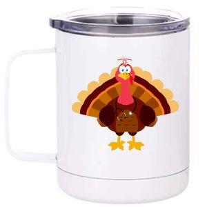 Turkey Nurse 12 oz Stainless Steel Tumbler Cup