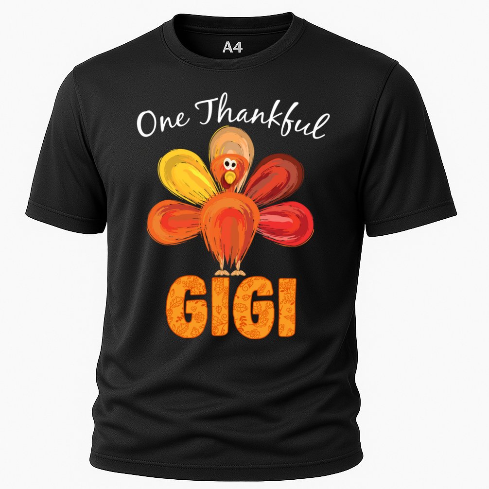 Turkey One Thankful Gigi Cooling Performance Crew T-Shirt