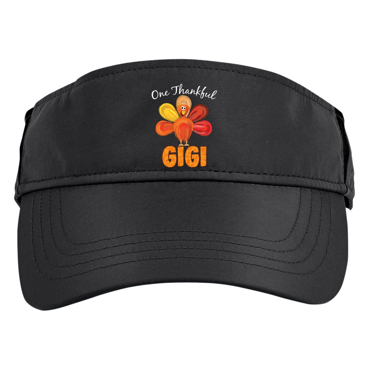 Turkey One Thankful Gigi Adult Drive Performance Visor