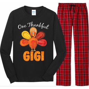 Turkey One Thankful Gigi Long Sleeve Pajama Set