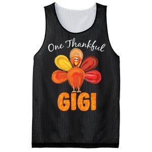 Turkey One Thankful Gigi Mesh Reversible Basketball Jersey Tank