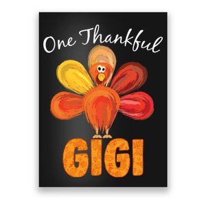 Turkey One Thankful Gigi Poster