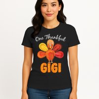 Turkey One Thankful Gigi Womens T-Shirt