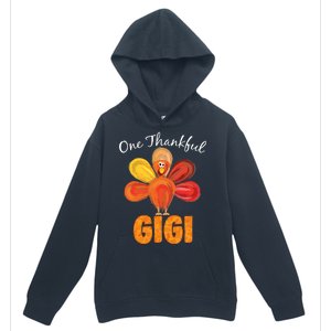 Turkey One Thankful Gigi Urban Pullover Hoodie