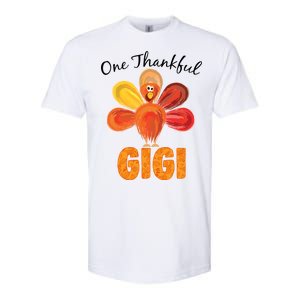 Turkey One Thankful Gigi Softstyle CVC T-Shirt