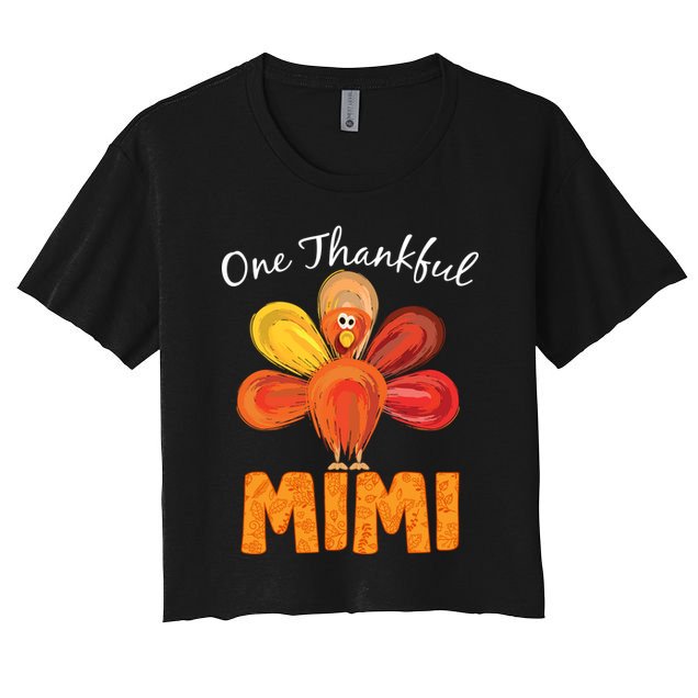 Turkey One Thankful Mimi Crop Top