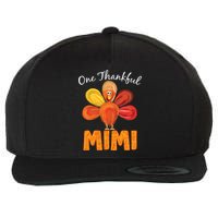 Turkey One Thankful Mimi Wool Snapback Cap