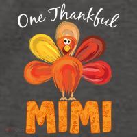 Turkey One Thankful Mimi Vector Backpack