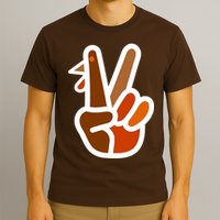 Turkey Peace Sign Hand T-Shirt