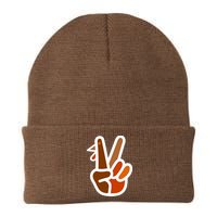 Turkey Peace Sign Hand Beanie