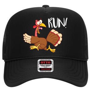 Turkey Run High Crown Mesh Back Trucker Hat