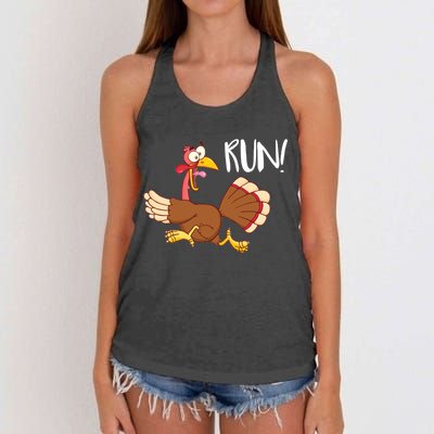 Turkey Run Women's Knotted Racerback Tank