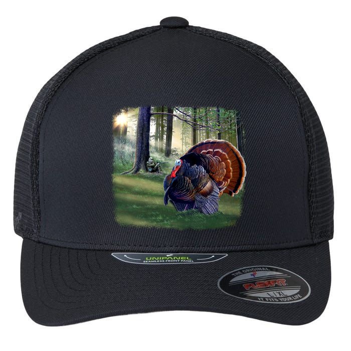 Turkey Time Flexfit Unipanel Trucker Cap