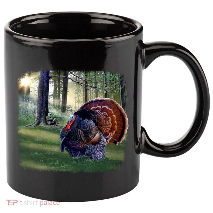 Turkey Time 11oz C Handle Ceramic Mug