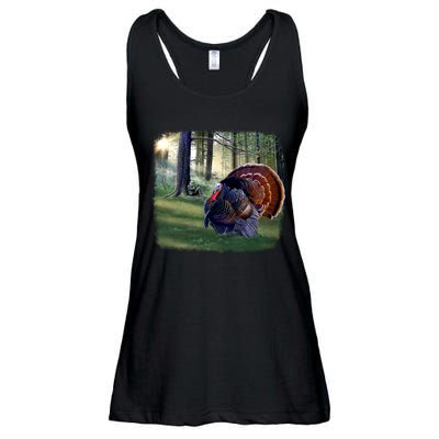 Turkey Time Ladies Essential Flowy Tank
