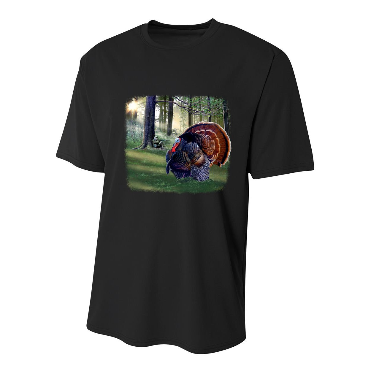 Turkey Time Youth Performance Sprint T-Shirt