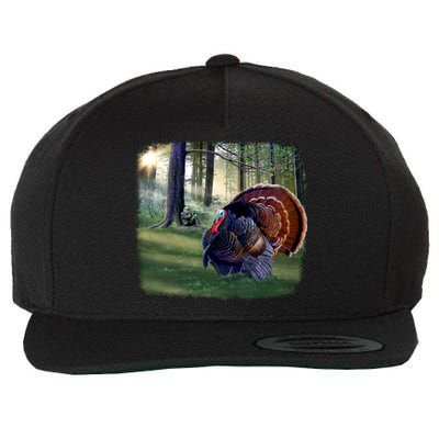 Turkey Time Wool Snapback Cap