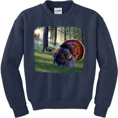 Turkey Time Kids Sweatshirt