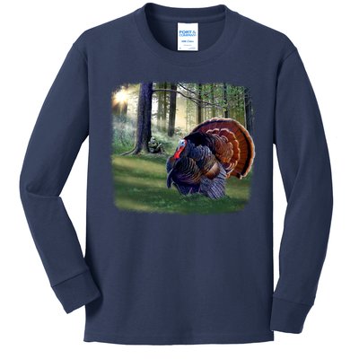 Turkey Time Kids Long Sleeve Shirt