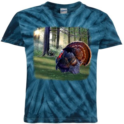 Turkey Time Kids Tie-Dye T-Shirt