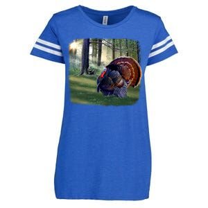 Turkey Time Enza Ladies Jersey Football T-Shirt