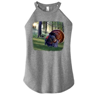 Turkey Time Women’s Perfect Tri Rocker Tank