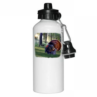 Turkey Time Aluminum Water Bottle