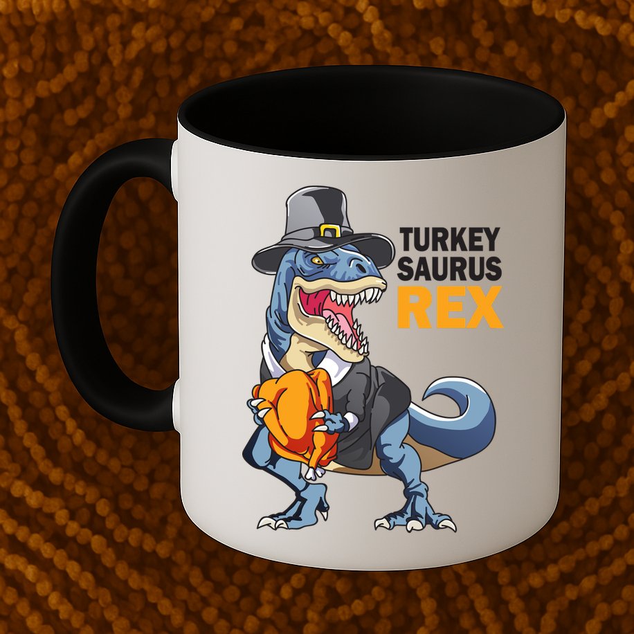 Turkeysaurus Rex Mug