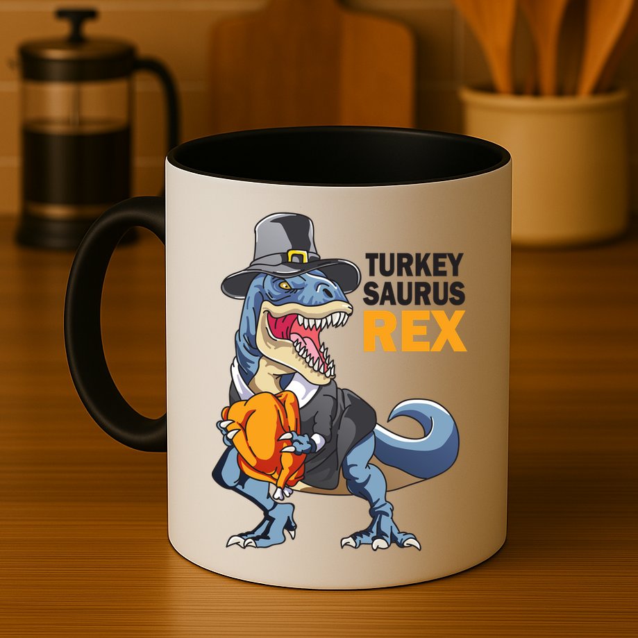 Turkeysaurus Rex Mug