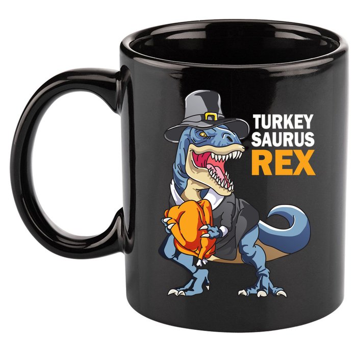 Turkeysaurus Rex 11oz C Handle Ceramic Mug