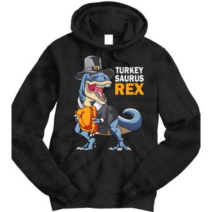 Turkeysaurus Rex Tie Dye Hoodie