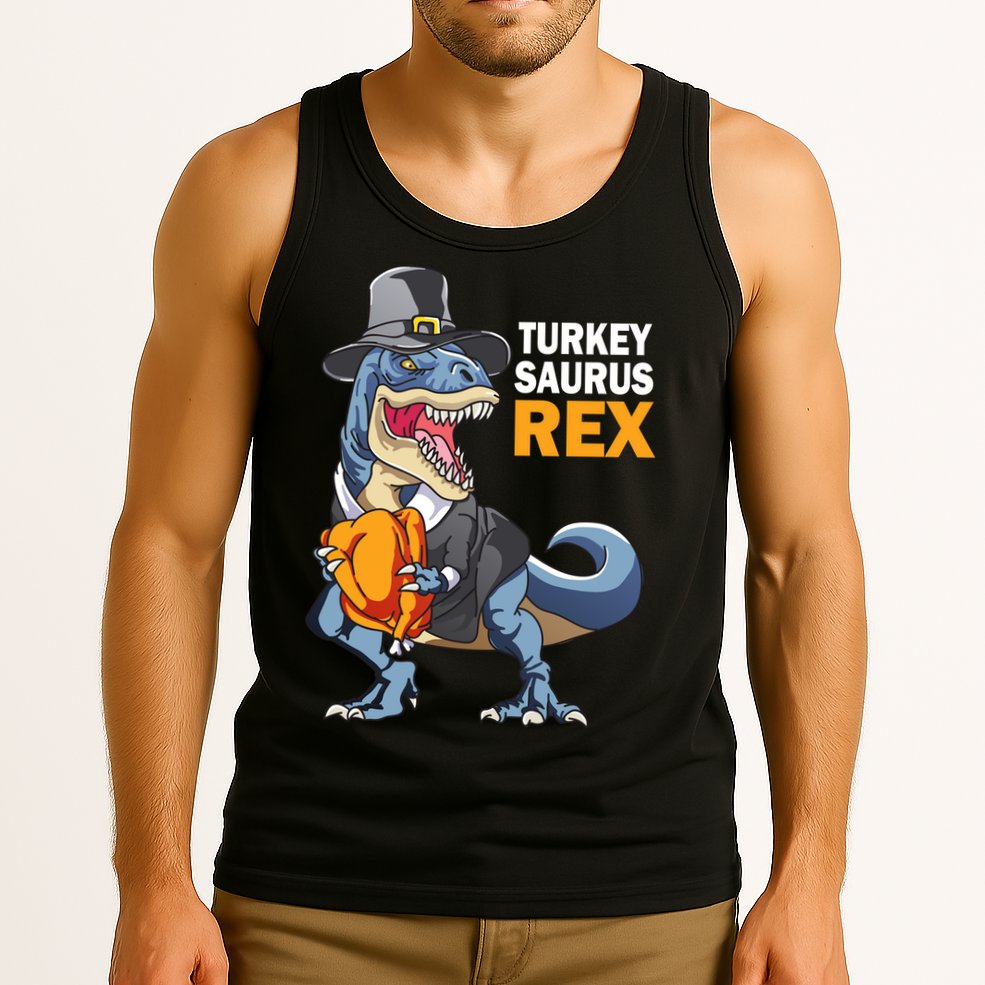 Turkeysaurus Rex Tank Top