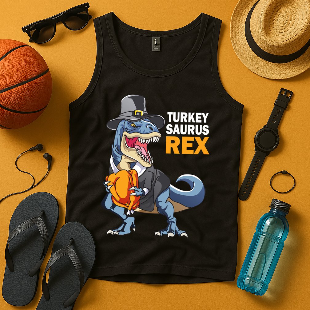 Turkeysaurus Rex Tank Top