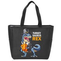 Turkeysaurus Rex Zip Tote Bag