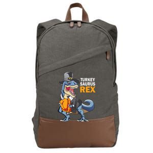 Turkeysaurus Rex Cotton Canvas Backpack