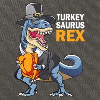 Turkeysaurus Rex Cotton Canvas Backpack
