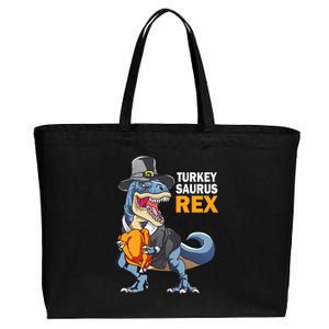 Turkeysaurus Rex Cotton Canvas Jumbo Tote