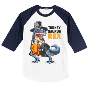 Turkeysaurus Rex Baseball Sleeve Shirt