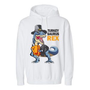 Turkeysaurus Rex Garment-Dyed Fleece Hoodie