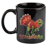Turkeysaurus Rex Costume 11oz C Handle Ceramic Mug